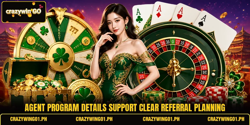 Agent program details support clear referral planning