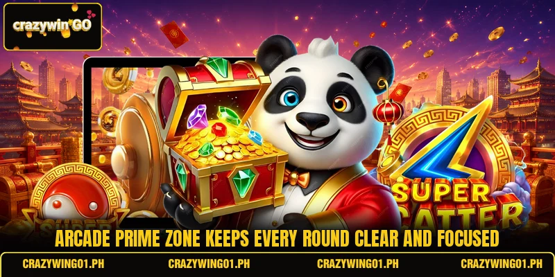 Arcade Prime Zone keeps every round clear and focused Arcade Prime Zone keeps every round clear and focused