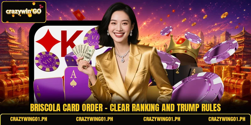 Briscola Card Order - Clear Ranking And Trump Rules