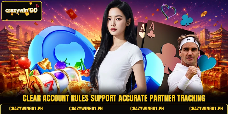 Clear account rules support accurate partner tracking