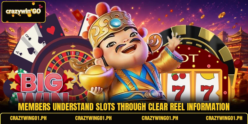 Members understand slots through clear reel information