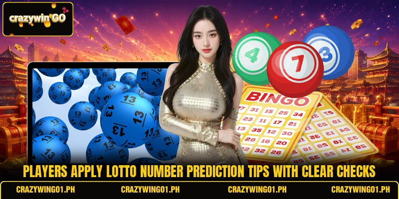Players apply lotto number prediction tips with clear checks