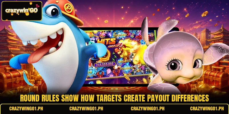 Round rules show how targets create payout differences